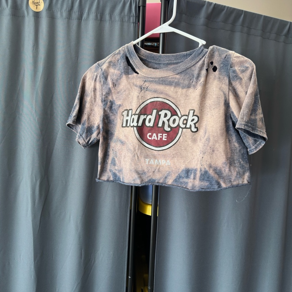 hard rock crop top